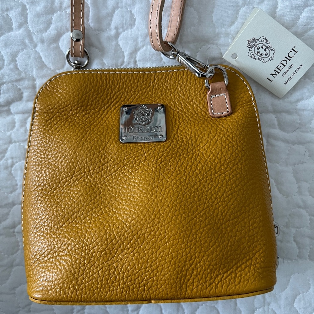 *SOLD* Women's Yellow Leather Bag